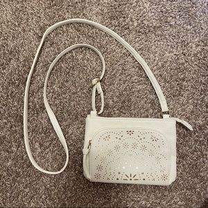 CROSSBODY WHITE SMALL PURSE